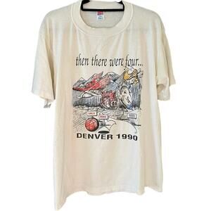 Vintage 90s Final Four Denver 1990 UNLV, Duke, etc Single Stitch Shirt Adult XL